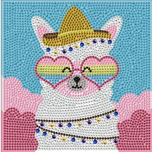 Children's <b>Diamond</b> <b>Painting</b> Cartoon Models Animal Series Delicate Sheep DIY Educational <b>5D</b> Toy Gift <b>Kit</b> - Product Image 2