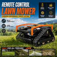 Livraison gratuite, tondeuse à gazon télécommandée EPA Mini CE EURO 5 EPA, 550 mm, machine à couper l'herbe RC pour ferme