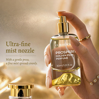 Parfum de luxe Fortune Golden Mountain, Eau de Parfum, parfum longue durée, coffret cadeau, flacon doré haut de gamme, parfum élégant pour femmes et hommes