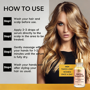 Sérum Huile Capillaire Oalen à la Biotine pour la Croissance des <span class=keywords><strong>Cheveux</strong></span> et Traitement Anti-Chute, pour des <span class=keywords><strong>Cheveux</strong></span> Plus Épais et une <span class=keywords><strong>Repousse</strong></span> Rapide de la Barbe - Product Image 6