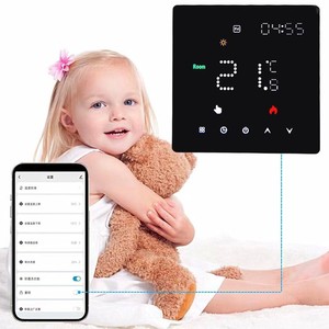 Tuya wifi thông minh 3A/16A điện/nước sưởi ấm sàn tĩnh nhiệt chuyển đổi cảm ứng Bảng điều chỉnh nhiệt độ phòng điều khiển cho khách sạn/nhà - Product Image 2
