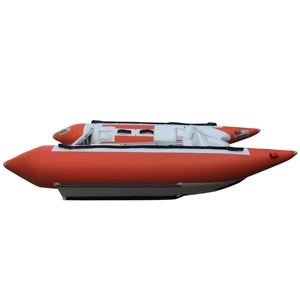 Goethe GTG335 Đi Thuyền Kích Thước Nhỏ Du Thuyền <span class=keywords><strong>Inflatable</strong></span> Thuyền Sang Trọng Catamaran Với Nhôm Sàn Để Bán - Product Image 3