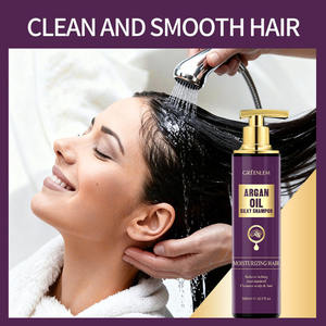 Shampooing Capillaire Bio à l'Argan Marque Blanche Croissance Lissage Anti-Casse/Apointes Fourchues Sans Sulfate Cheveux Bouclés - Product Image 3