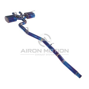 Sistema de Escape de Titanio de Alto Rendimiento <span class=keywords><strong>Airon</strong></span> con Válvulas Electrónicas para VW Golf 6 R 2.0T 2010-2014, Instalación Directa, 1.6 mm de Espesor - Product Image 3