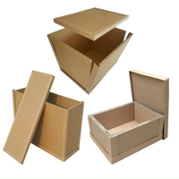 Boîtes en carton nid d'abeille écologiques, sûres et solides pour l'emballage et le transport logistique express