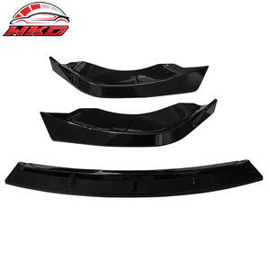 Para Tesla Model S 2021-2025, Estilo IKON, Spoiler Delantero de Parachoques en Negro Brillante, PP, 3 Piezas, Kit de Carrocería de Alta Calidad - Product Image 5