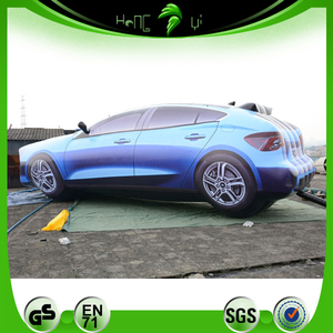 COOL Metal Blue Customized <strong>Inflatable</strong> <strong>Car</strong> for 4S Shop Event - Product Image 2