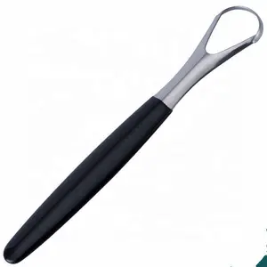 1PC Useful Tongue Scraper Stainless Steel Oral Tongue Cleaner Medical Mouth Brush Reusable Fresh Breath Maker