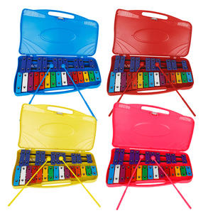 Instrument de percussion Orff, plaque en aluminium à 25 tons, Xylophone, Instrument de musique éducatif pour le développement intellectuel - Product Image 1