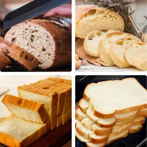 Toast <b>Bread</b> Slicer Stand Plastic Bakeware Slicing Tools Loaf <b>Cutter</b> Rack Foldable Cutting Guide Eco-Friendly Zenidoo Home - Product Image 4