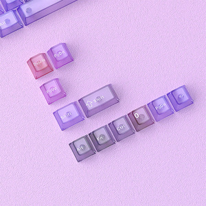 Transparente Tastenkappen-Set 60 <span class=keywords><strong>75</strong></span> 100 Prozent Tastenkappen Cherry-Profil <span class=keywords><strong>KeyCap</strong></span> für MX-Schalter Mechanische Tastatur - Product Image 5