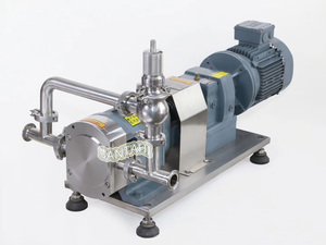 Шестеренчатый насос SANTHAI, переносной санитарный насос высокой вязкости для молочного шоколада - Product Image 4