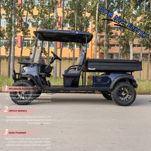 Voiturette de golf électrique 72V/48V avec batterie au lithium, suspension indépendante, 2 places, vitesse 30-50 km/h, autonomie 90 km, contrôleur Imbor 3528, 510 kg - Product Image 4