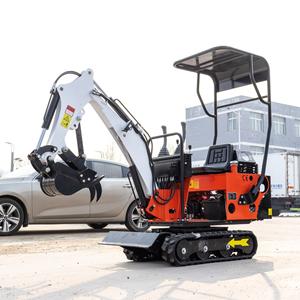 <span class=keywords><strong>Mini</strong></span>-excavatrice sur chenilles de 0,8 tonne <span class=keywords><strong>pour</strong></span> l'agriculture et les travaux légers, <span class=keywords><strong>mini</strong></span>-excavatrice de 1 tonne, 1,5 tonne, prix d'usine - Product Image 4