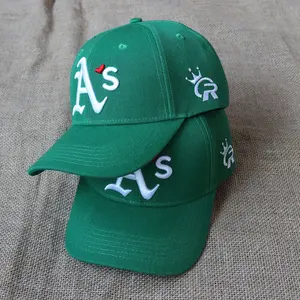 定制设计热卖流行6面板棒球帽刺绣标志女童男童快照帽户外运动帽子帽
