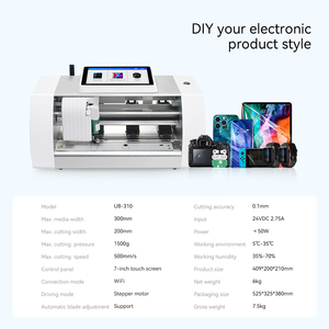 Cortadora de Película TPU Automática Multifunción Personalizada, Plotter para Protector de Pantalla de Smartphone y Tablet, Máquina de Corte U8-310 0.1mm - Product Image 4