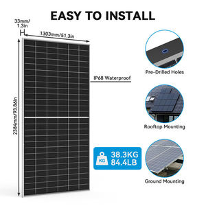 Panneaux Solaires 720 Watts Entrepôt UE N NEG21C.20 695W 700W 705W 710W 715W 720W Panneau Solaire Module Photovoltaïque NKM680-700N-132BDG1 - Product Image 3