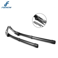 Fornew Balais d'essuie-glace avant de voiture pour Renault Koleos 2008 - 2015 Fit Pinch Tab Arms