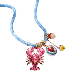 Collier pendentif coquillage corail rouge en gros pour femme, idéal pour le quotidien et la plage - Product Image 1