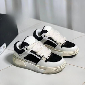 Zapatos Deportivos de Diseñador Amiry para Hombre, Marca de Lujo, Alta Calidad, Cuero Negro y Blanco, Estilo Casual para Caminar, a la Moda - Product Image 1