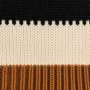 Maglione Pullover da Donna Personalizzato OEM a Blocchi Orizzontali Tricolore con Collo Tondo e Maniche Lunghe, Vendita all'Ingrosso - Product Image 3
