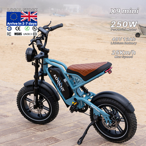 Entrepôt Pologne Expédition Immédiate Vélo Tout-Terrain Électrique 16*4.0 Pouces Freins à Disque Doubles Vélo Électrique Tout-Terrain pour Adolescentes et Adolescents Homologué Route CE - Product Image 2