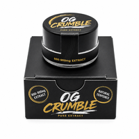 Boîte d'emballage en carton personnalisée pour concentrés de cire, extrait et crumble, contenants de 1 ml et 5 ml, pour Dabs