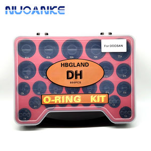 CAT Komastu Standard Mechanical O Ring Set Excavator Repair <strong>Rubber</strong> O Ring Box Kit Assortment NBR FKM O Ring Seal Kit - Product Image 1