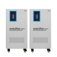 Régulateur de tension automatique triphasé de type servo 380V 400V 100KVA 6KVA 10KVA 20KVA 25KVA 30KVA AVR stabilisateur de tension triphasé