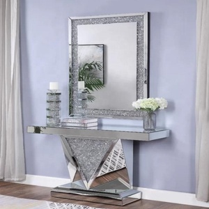 Hiện đại sang trọng MDF giao diện điều khiển Bảng với gương giá rẻ hành lang tủ cho Nhập phòng khách khách sạn sử dụng chung đồ nội thất nhà giặt - Product Image 2