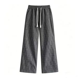 High Quality Retro <strong>Corduroy</strong> <strong>Men</strong> Straight Casual Solid Color Pants Bulk Order Daily Casual Streetwear Daily <strong>Trousers</strong> - Product Image 3
