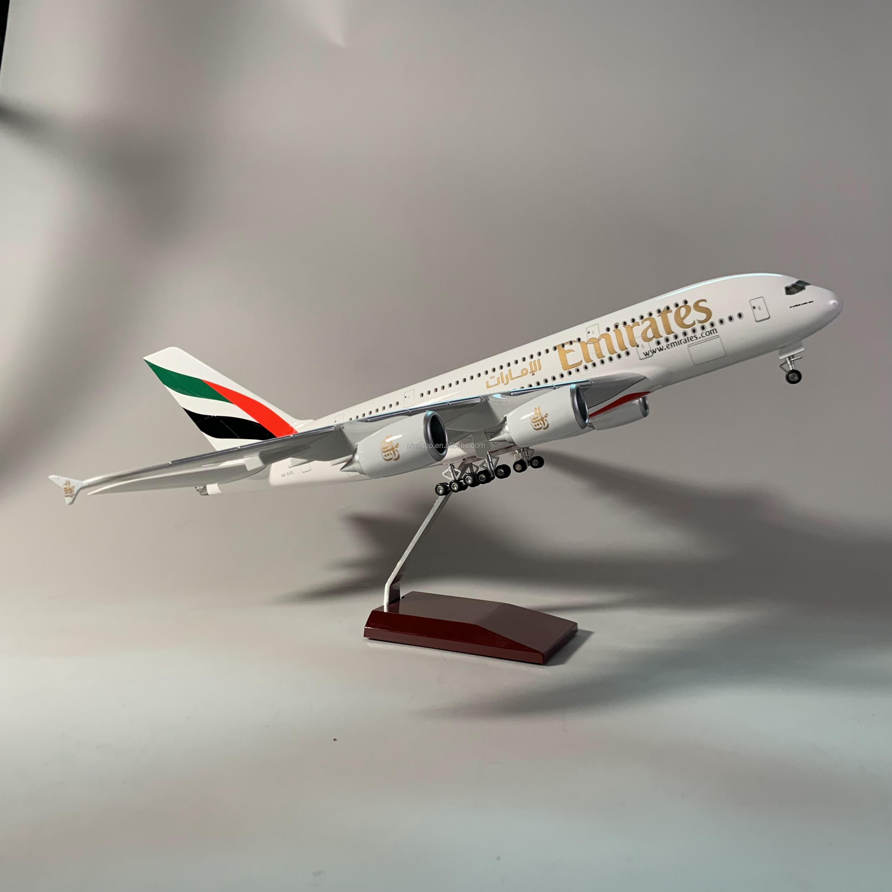 エアバスA380 1/160スケールモデル Amazon.co.jp: 18.1インチ 1:160 スケール モデル飛行機