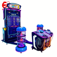 Simulateur de tir professionnel Gun God II, machine de jeu de tir avec écran LCD 75 pouces, pistolet laser haute précision, équipement d'arcade sans fil en métal