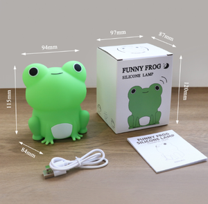 Lámpara Nocturna Infantil de Silicona con Luz LED de Colores, Recargable por USB y con Intensidad Regulable - Product Image 4