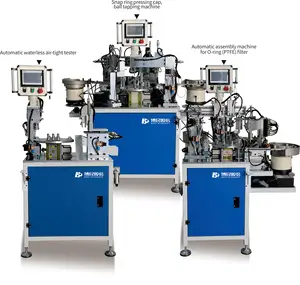 Máquina de montagem automática de válvula de esfera