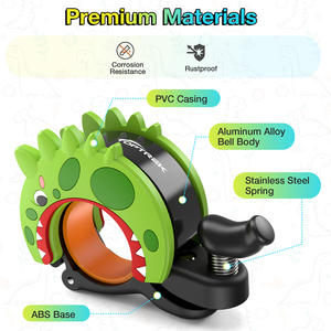 Toptrek enfant drôle vélo cloche enfants créatif vélo équilibre montagne voiture guidon sécurité klaxon fort anneau poussette accessoire - Product Image 3