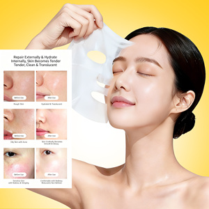 Masque facial en feuille <span class=keywords><strong>DR</strong></span> DAVEY à la vitamine C et au citron, raffermissant, hydratant, lissant, à l'acide hyaluronique - Product Image 4