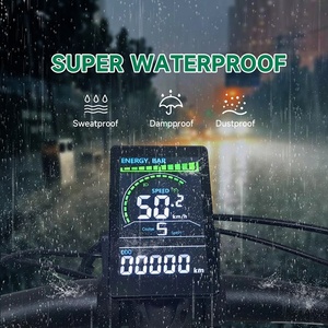 <span class=keywords><strong>Kit</strong></span> de Conversión Electrónico Impermeable para Bicicleta Eléctrica con Pantalla LED Modelo M6C 36V/48V - Product Image 4