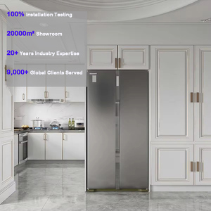 Mobili da <span class=keywords><strong>Cucina</strong></span> in Stile Moderno UK Projects, Design Laccato, Finitura Shaker, Set di Armadi da <span class=keywords><strong>Cucina</strong></span> con <span class=keywords><strong>Ante</strong></span> in Legno - Product Image 1