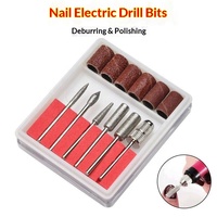 Lot de 6 accessoires populaires pour lime à ongles électrique – Disques de polissage pour manucure et élimination des peaux mortes