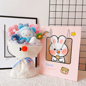 Cartone animato Cinnamoroll cucciolo Bouquet carino orso Bouquet regalo creativo di san valentino regalo di festa della mamma - Product Image 6