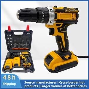 Perceuse électrique sans fil industrielle rechargeable 18V-21V à succès, mandrin 1/2, moteur à balais, couple max. 200 Nm, vitesse variable - Product Image 2