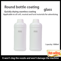 Revêtement liquide pour verre à séchage rapide, sans traces, imperméable, à faible odeur, résistant aux rayures, pour impression UV à plat