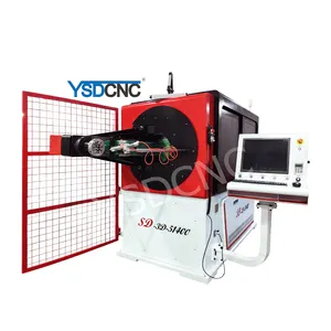 7 assi 3d completamente Auto Cnc acciaio metallo tondo barra di piegatura del filo macchina