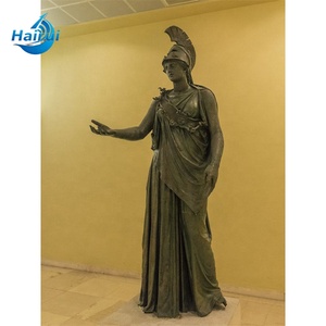 Sculptures en bronze Athena sur mesure, art décoratif de l'<span class=keywords><strong>Athènes</strong></span> antique, Grèce, à vendre en cadeau, avec des thèmes d'animaux d'anime - Product Image 5