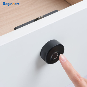 Beginnerr Vingerafdruk Meubelkast Kast Lade Lock Tuya Optionele Zinklegering Low Power Supply E-Key Noodontgrendeling - Product Image 1
