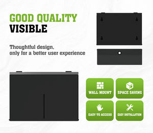 Distributeur de serviettes en papier mural FANDA, moderne, en acier, écologique - Product Image 3