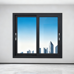 <span class=keywords><strong>Finestra</strong></span> scorrevole laterale in lega di alluminio con taglio termico a doppio vetro temperato - Product Image 1