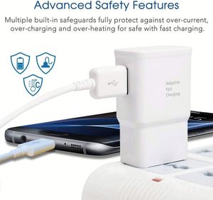 Factory Price Charger <b>Usb</b> Fast Charger Quick <b>Wall</b> Travel Adapter With Micro <b>Usb</b> Cable for S6 S7 - Product Image 2