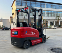 Chariot élévateur à batterie de 2,5 tonnes, 60V 300AH LiFePO4, hauteur de levage de 3 m, chariot élévateur pour la manutention industrielle des matériaux